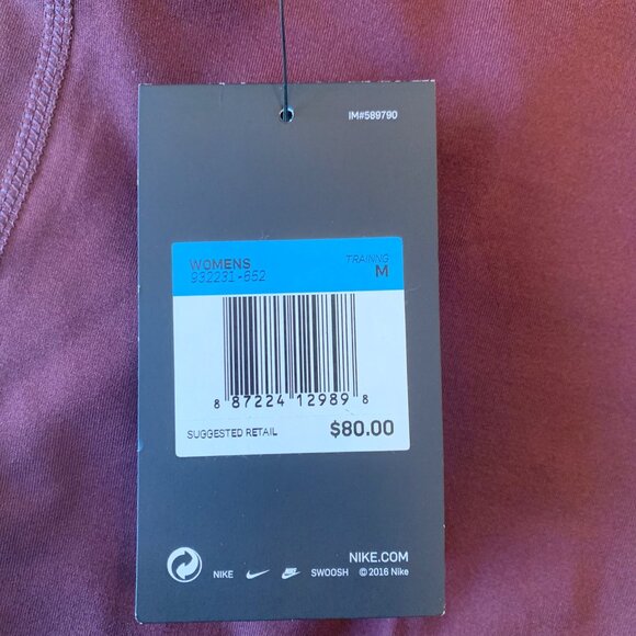 Nike Pro Hyperwarm Dri-FIT Leggings Womens Activewear Training Tights- M- NWT - Picture 9 of 12